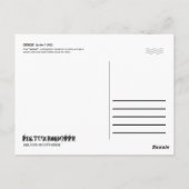 kokkels briefkaart (Achterkant)