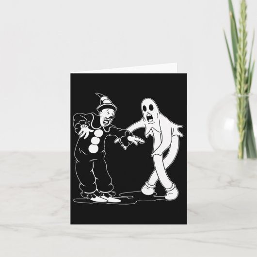 Koko de clown en de geest dansen kaart (Voorkant)