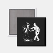 Koko de clown en de geest dansen magneet (Voorkant / Achterkant)