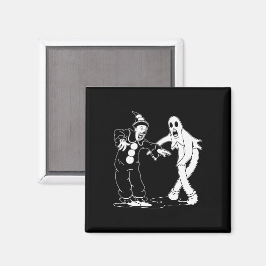 Koko de clown en de geest dansen magneet (Voorkant / Achterkant)
