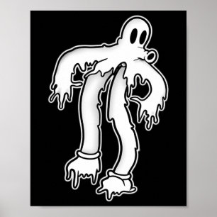 Koko de clown geest gothic smelten poster