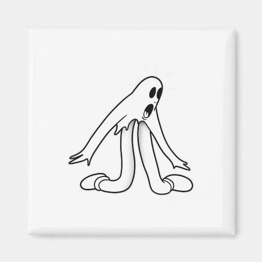Koko de clown spook dansen split magneet (Voorkant)