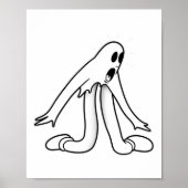 Koko de clown spook dansen split poster (Voorkant)