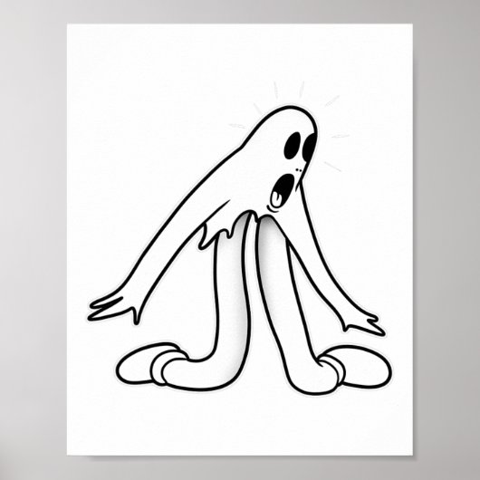 Koko de clown spook dansen split poster (Voorkant)