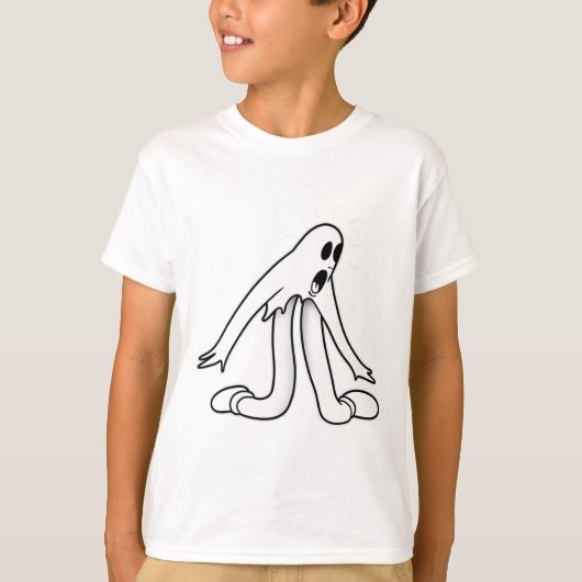 Koko de clown spook dansen split t-shirt (Voorkant)