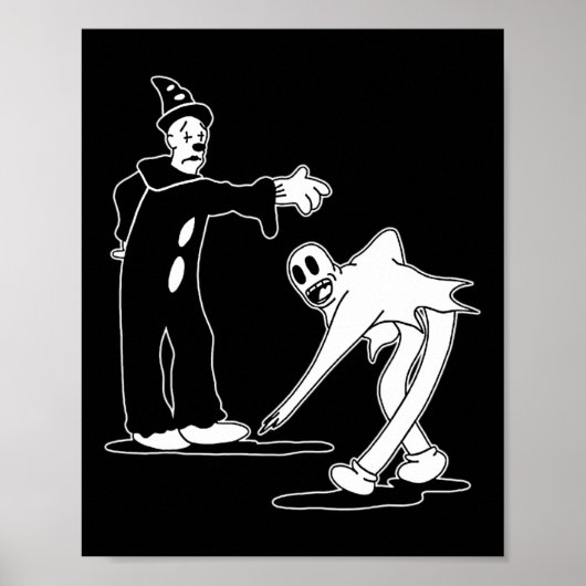 Koko De Clown Spook Magische Dans Poster (Voorkant)