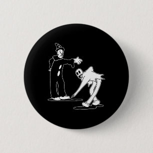 Koko De Clown Spook Magische Dans Ronde Button 5,7 Cm