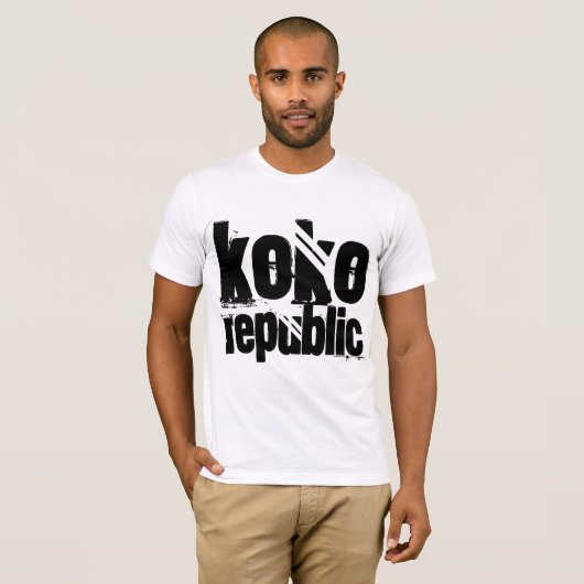 Koko Republic custom T-Shirt (Voorkant volledig)