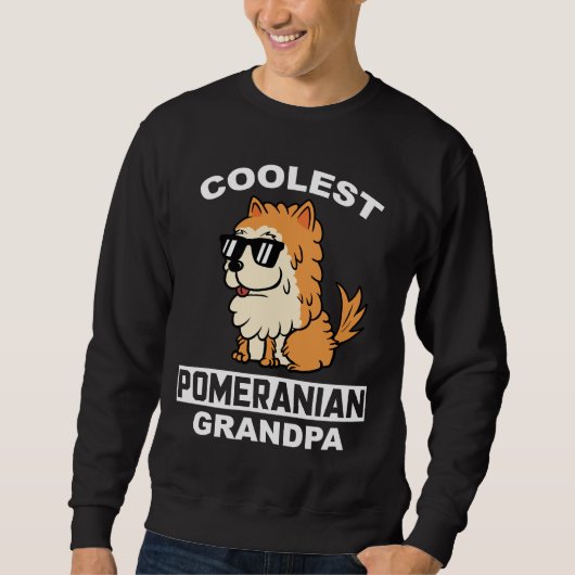 Kokoelste Pommeren Oppa Trui (Voorkant)
