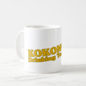 Kokomo Drink T-shirts Koffiemok (Voorkant links)