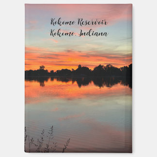 Kokomo Reservoir Zonsondergang Magneet – Kokomo, I
