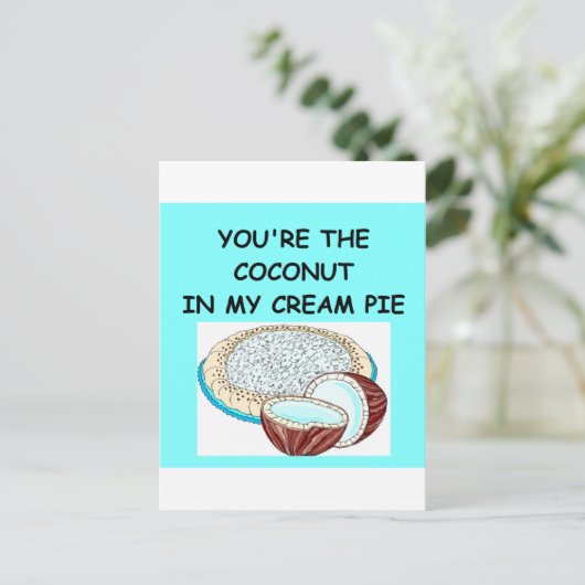 kokoomroeitterij briefkaart (Staand voorkant)