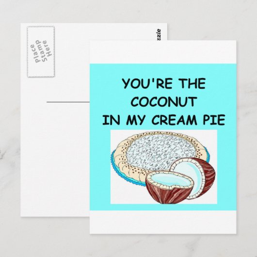 kokoomroeitterij briefkaart (Voorkant / Achterkant)