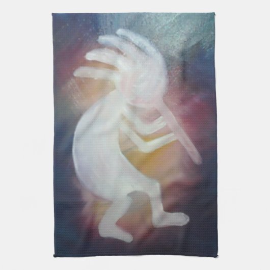 Kokopeli Dish Towel Theedoek (Verticaal)