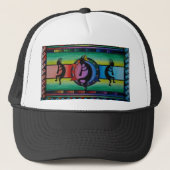 Kokopelli 1 trucker pet (Voorkant)