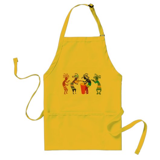 Kokopelli Apron Standaard Schort (Voorkant)