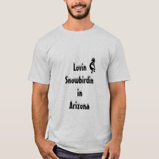 Kokopelli Arizona Snowbird T-shirt