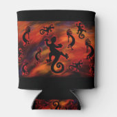 Kokopelli Art Blikjeskoeler (Achterkant)