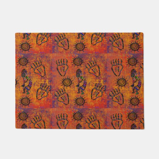 Kokopelli Art Deurmat (Voorkant)