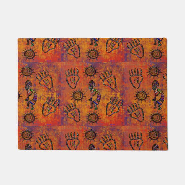 Kokopelli Art Deurmat (Voorkant)