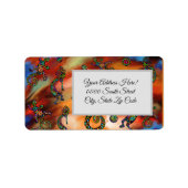 Kokopelli Art Etiket (Voorkant)