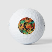 Kokopelli Art Golfballen (Voorkant)
