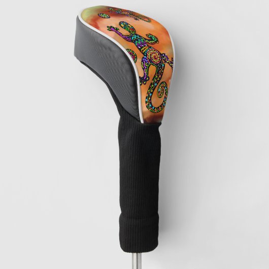 Kokopelli Art Golfheadcover (Schuin)