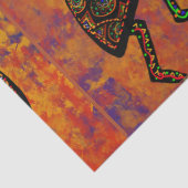 Kokopelli Art Keukenhanddoek Tissuepapier (Detail)
