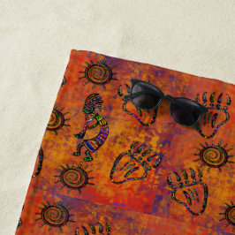 Kokopelli Art Strandlaken