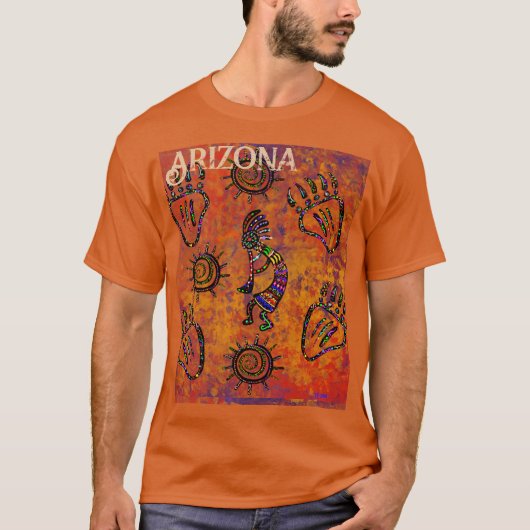 Kokopelli Art T-shirt (Voorkant)