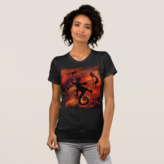 Kokopelli Art T-shirt (Voorkant volledig)
