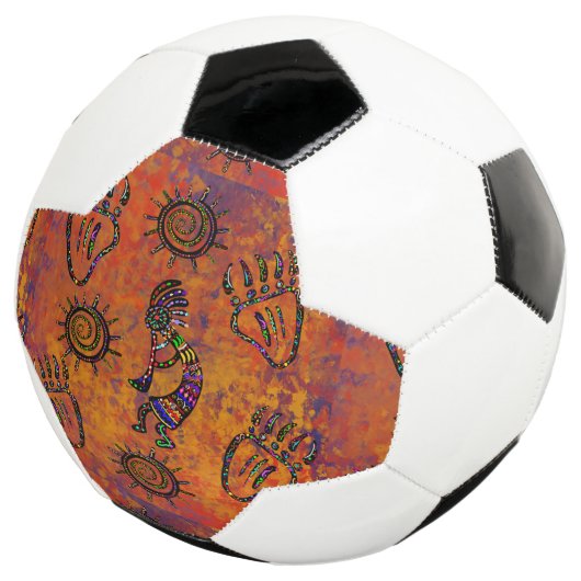 Kokopelli Art Voetbal (Drie kwart)