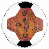 Kokopelli Art Voetbal (Voorkant)