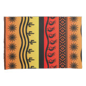 Kokopelli Aztec Tribal Desert Zuidwest Design Kussensloop (Voorkant-Rechts)