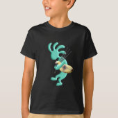 Kokopelli Bagpipes T-shirt (Voorkant)