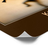 Kokopelli be Happy Inspirerend Poster (Hoek)