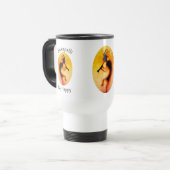 Kokopelli be Happy Inspirerend Reisbeker (Voorkant links)
