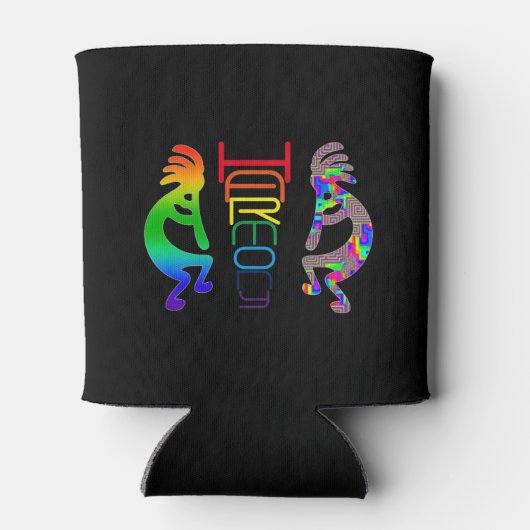 Kokopelli Blikjeskoeler (Achterkant)