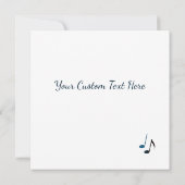 Kokopelli Blues Music 2 Desert Sunset Flat Kaart (Achterkant)