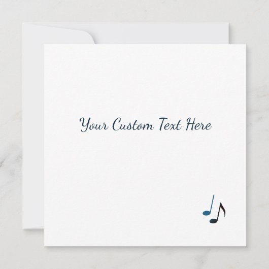 Kokopelli Blues Music 2 Desert Sunset Flat Kaart (Achterkant)