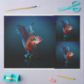Kokopelli Blues set Decoupage Tissuepapier (Craft)