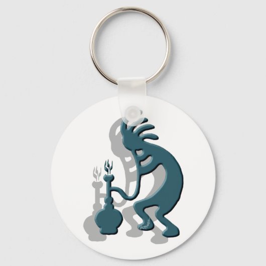 Kokopelli Bong Sleutelhanger (Voorkant)