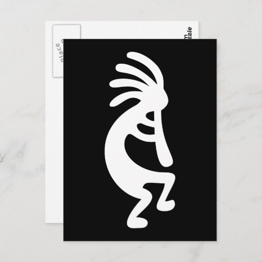 Kokopelli Briefkaart (Voorkant / Achterkant)