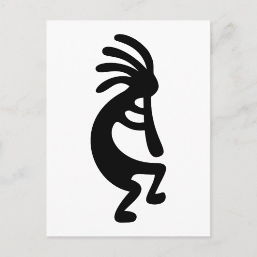 Kokopelli Briefkaart (Voorkant)