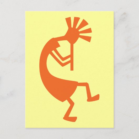 Kokopelli-Briefkaarten Briefkaart (Voorkant)