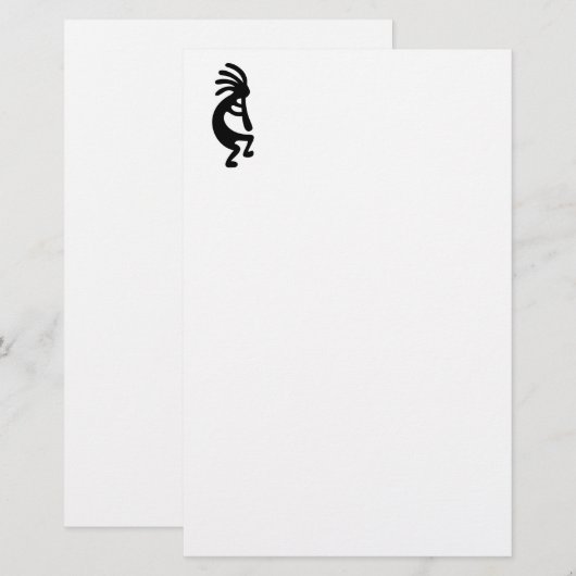 Kokopelli Briefpapier (Voorkant / Achterkant)