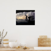 Kokopelli Brings Rain Print (Keuken)