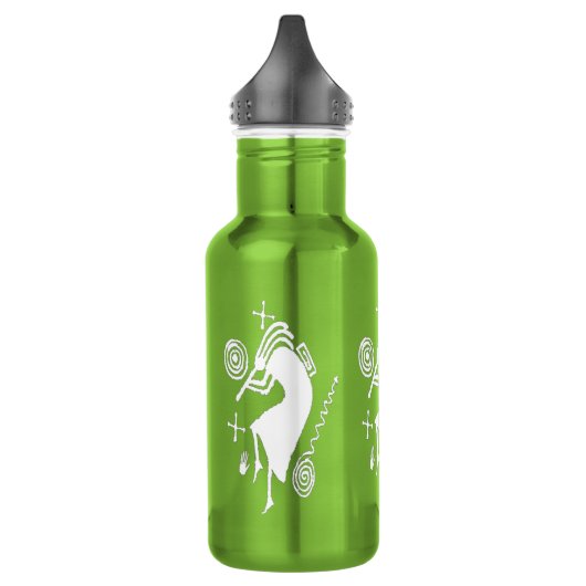 Kokopelli Carving 18oz Water Bottle Waterfles (Links)