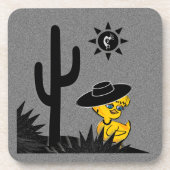 Kokopelli Chick #4 Drankjes Onderzetter (Voorkant)