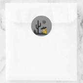 Kokopelli Chick #4 Ronde Sticker (Tas)